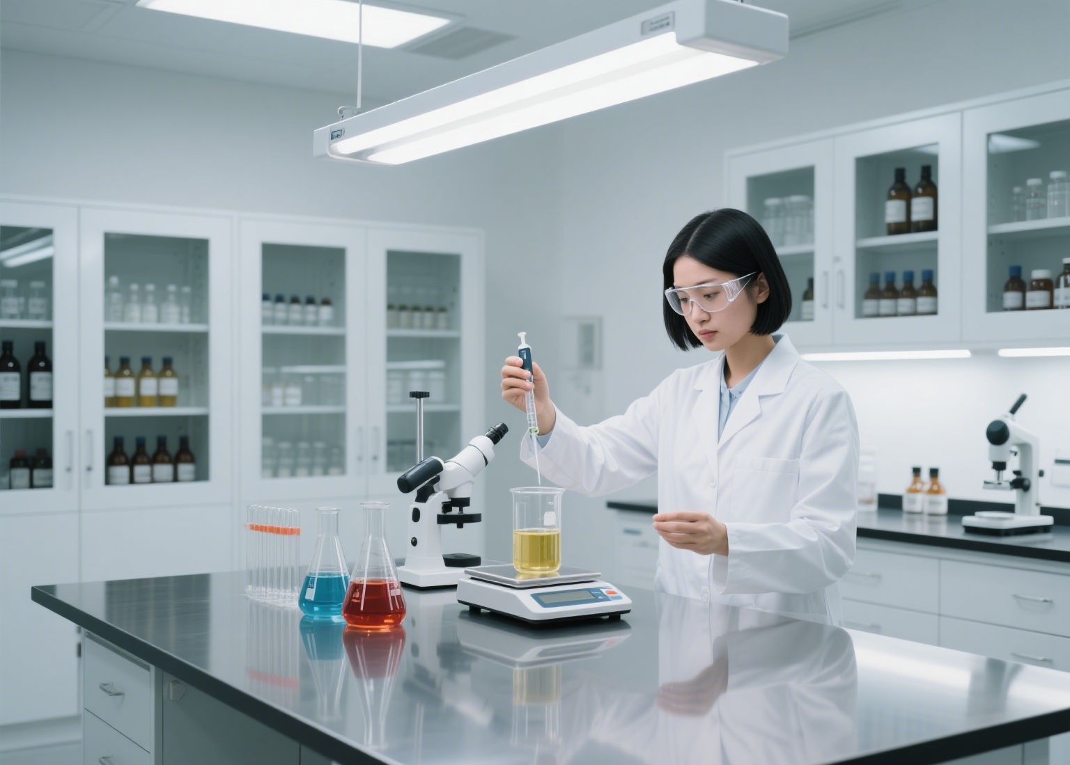 Food and beverage testing instruments set