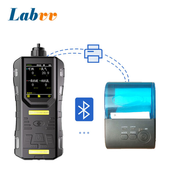 s316 portable multi gas detector – pump suction, real time monitoring, ip65 explosion proof