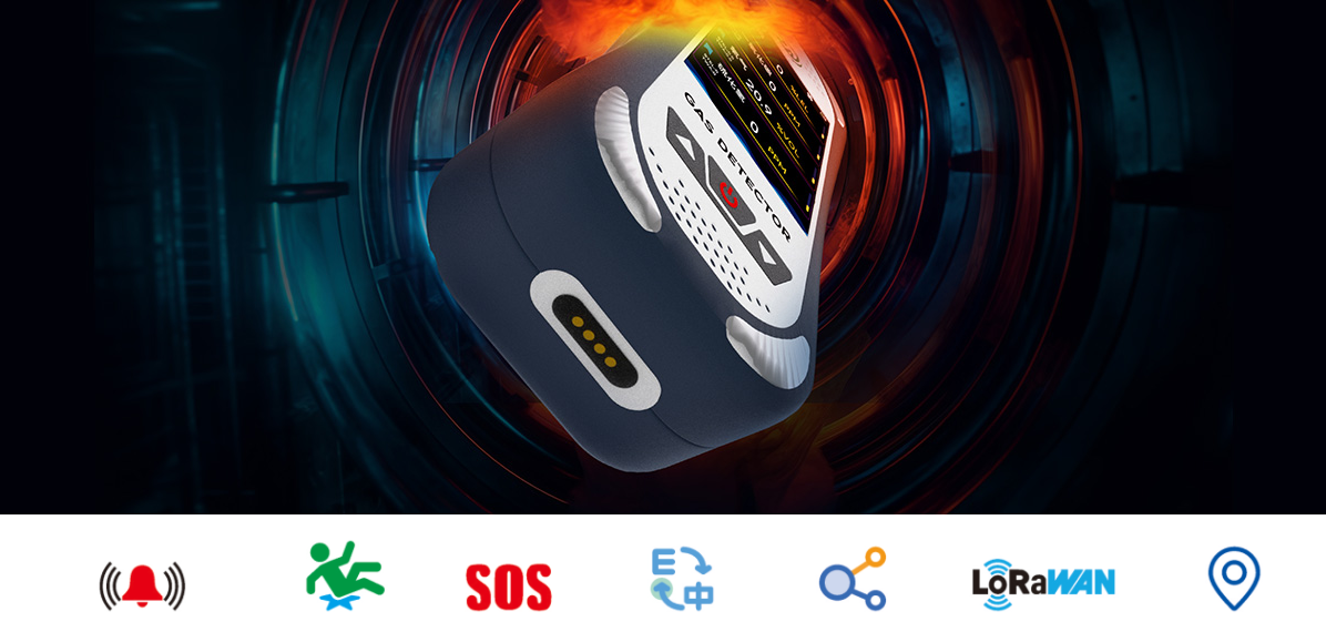 multi gas detector s318 s pump suction 6 in 1 with real time monitoring