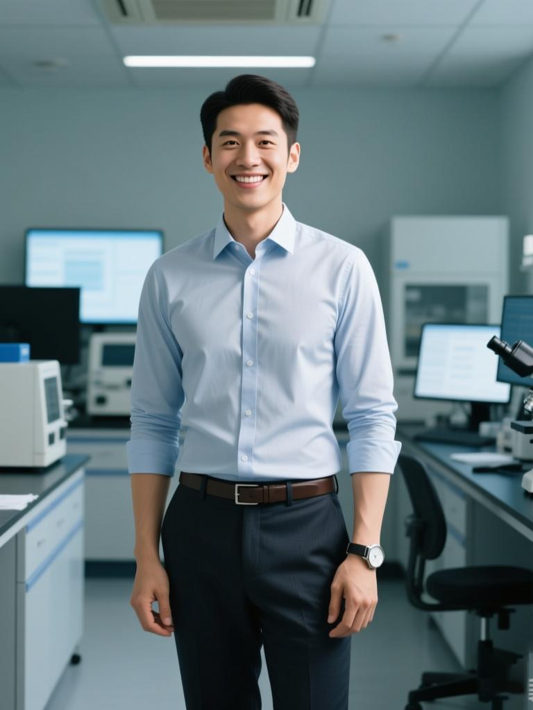 David Li, Technical Manager at LabVV, providing technical support and turnkey solutions for Clinical Diagnostic Labs and laboratory equipment projects.