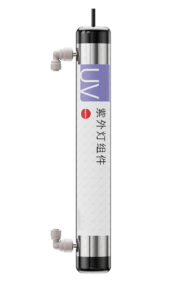 LabVV SU Smart Series laboratory ultrapure water system with dual-wavelength UV lamp (185 & 254nm) and SUS316L flow cell, reducing TOC to ≤2ppb and effectively sterilizing water for HPLC, UPLC, LC-MS.