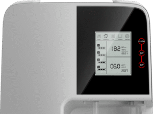 LabVV SU Smart Series laboratory ultrapure water system with automatic control, LCD display, real-time monitoring, and advanced purification technology.