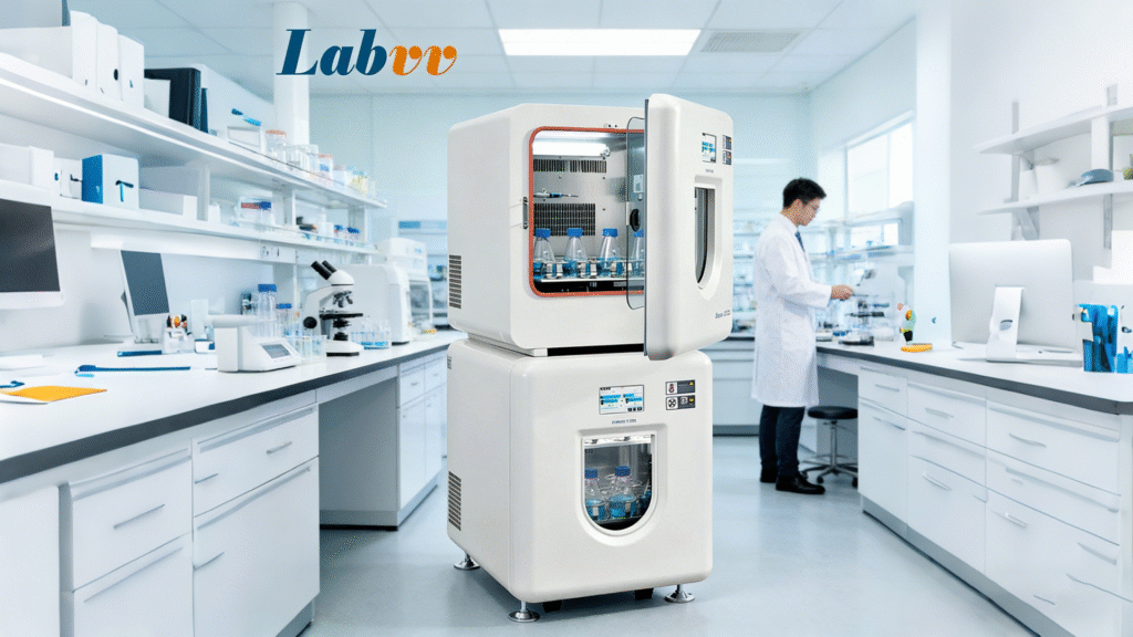 CO2 incubator used in pharmaceutical and biotech laboratories
