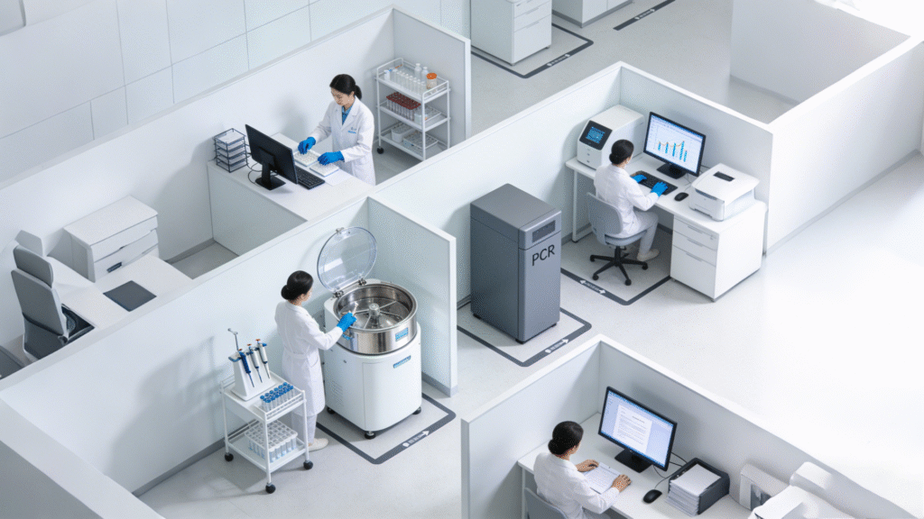 Clinical Diagnostics Laboratory System Workflow