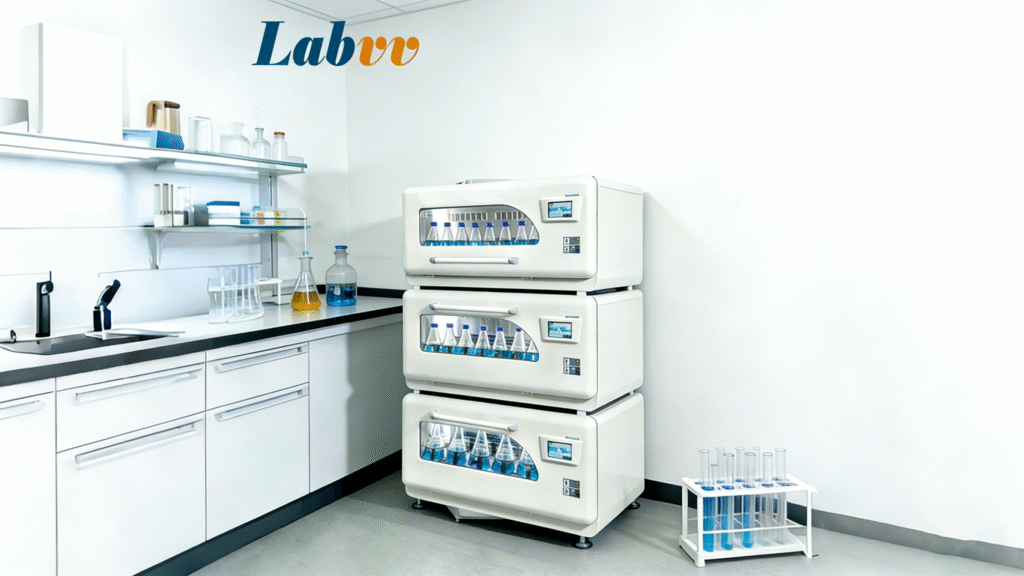 CO2 incubator shaker used for cell culture in modern laboratory