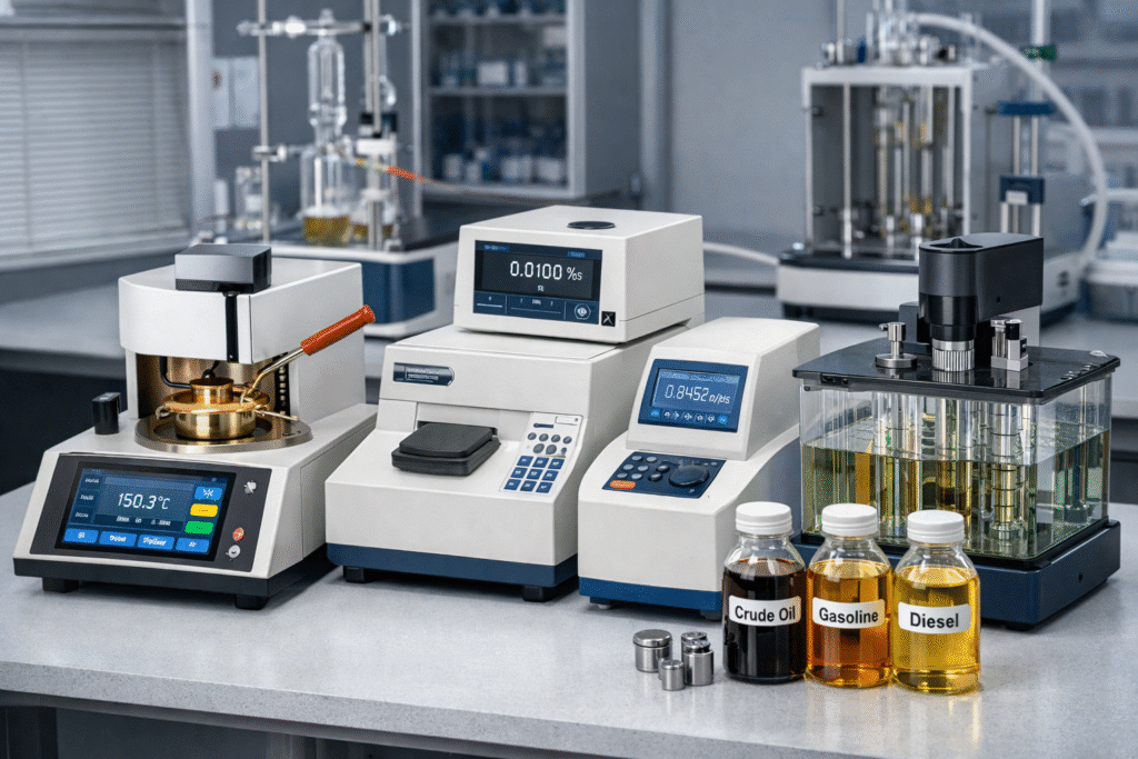 ASTM petroleum testing equipment