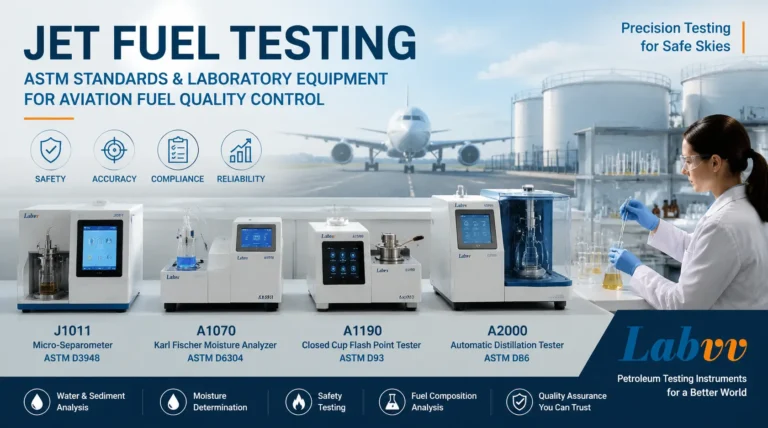 Jet Fuel Testing: ASTM Standards and Equipment for Aviation Fuel Quality Control